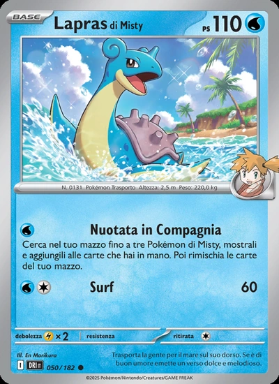 Lapras di Misty