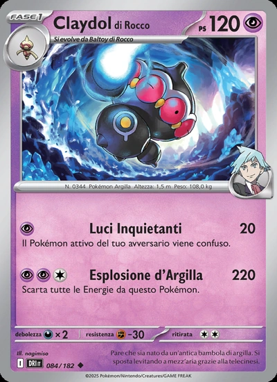 Claydol di Rocco