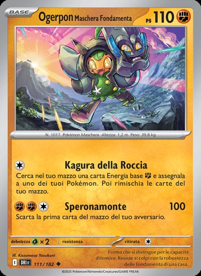 Ogerpon Maschera Fondamenta