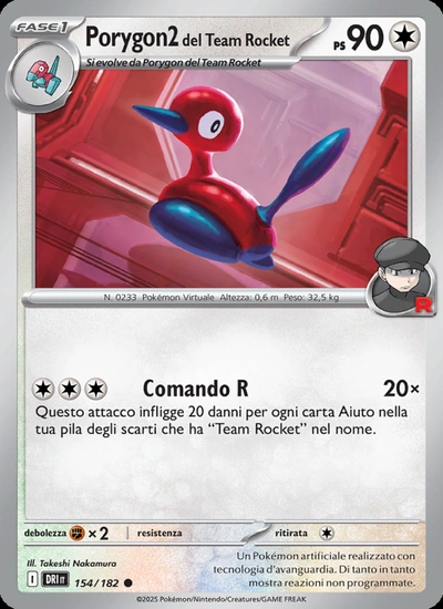 Porygon2 del Team Rocket