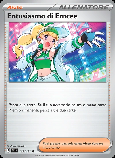 Entusiasmo di Emcee