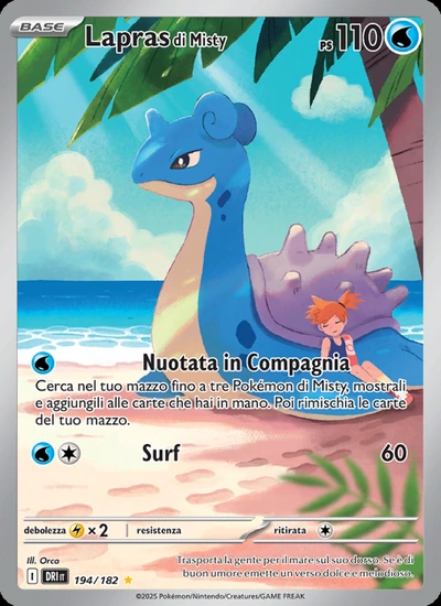 Lapras di Misty