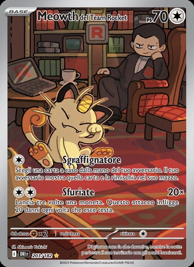 Meowth del Team Rocket