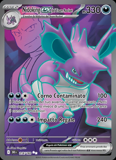 Nidoking-ex del Team Rocket