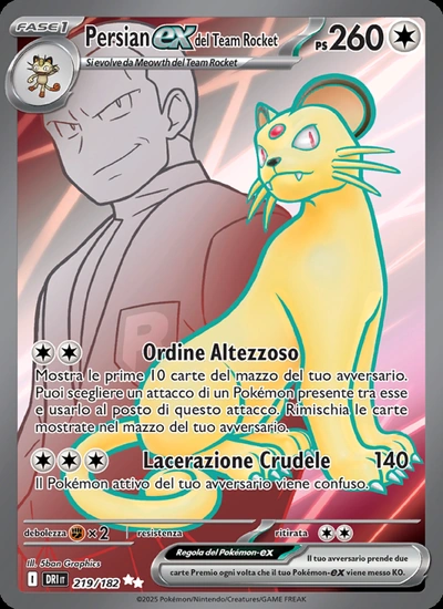 Persian-ex del Team Rocket