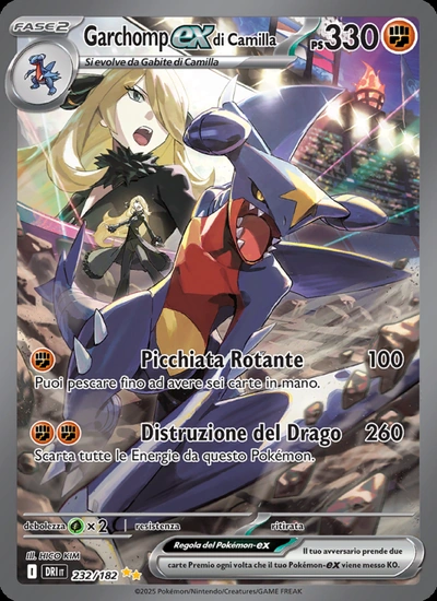 Garchomp-ex di Camilla
