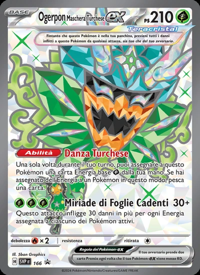 Ogerpon Maschera Turchese-ex