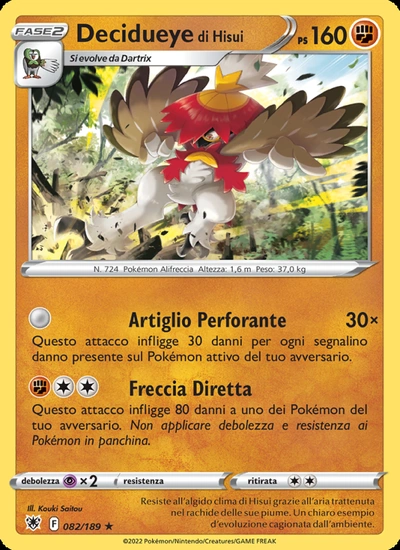 Decidueye di Hisui