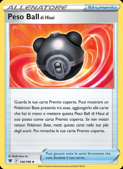 Peso Ball di Hisui