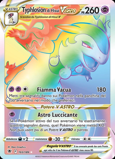 Typhlosion di Hisui V ASTRO