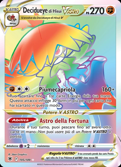 Decidueye di Hisui V ASTRO