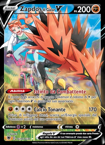 Zapdos di Galar V