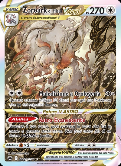 Zoroark di Hisui V ASTRO
