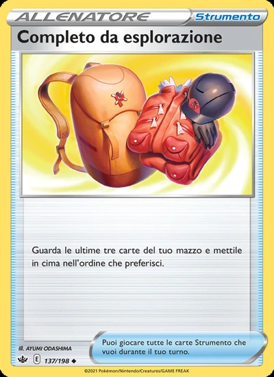 Completo da esplorazione