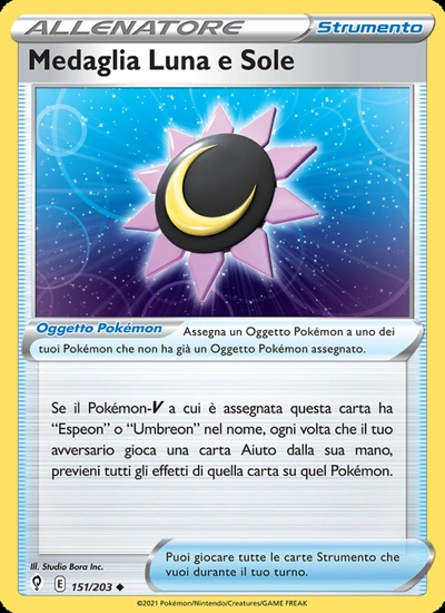 Medaglia Luna e Sole