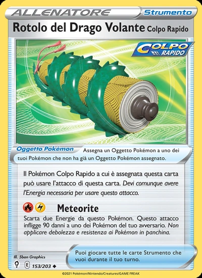 Rotolo del Drago Volante Colpo Rapido