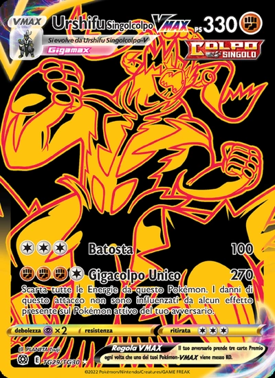 Urshifu Singolcolpo VMAX