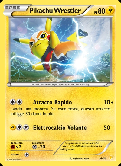 Pikachu wrestler
