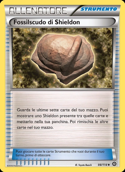 Fossilscudo di Shieldon