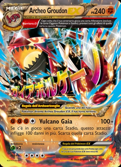 Archeo Groudon EX