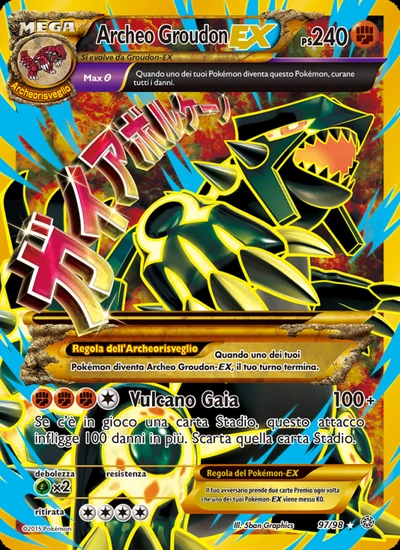 Archeo Groudon EX