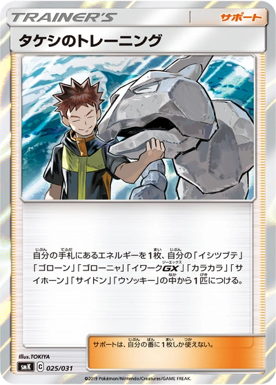 Brock's Training