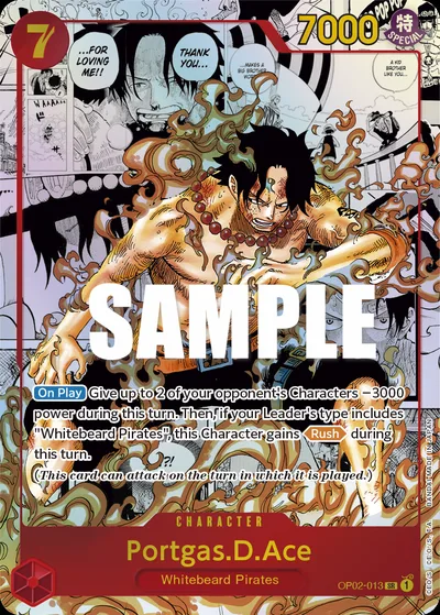 Portgas.D.Ace (Parallel) (Manga) (Alternate Art)
