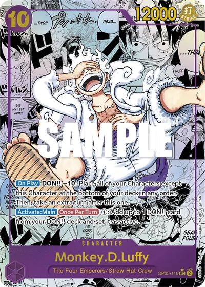 Monkey.D.Luffy (119) (Alternate Art) (Manga)