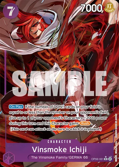 Vinsmoke Ichiji (061) (Alternate Art)