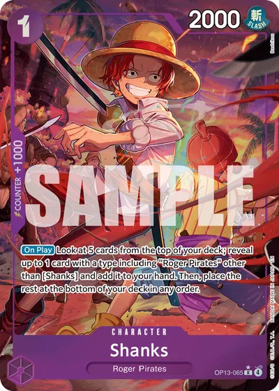 Shanks (065) (Alternate Art)