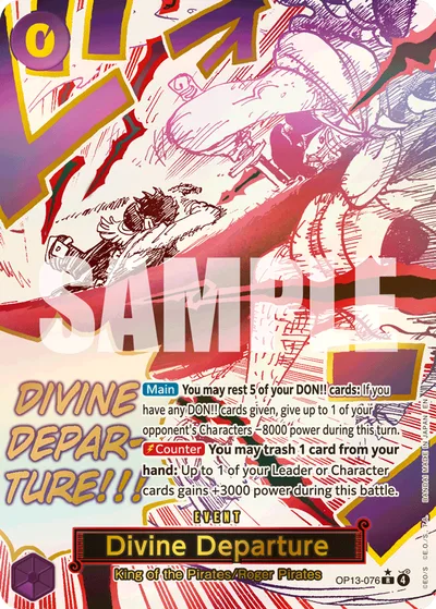 Divine Departure (Alternate Art)