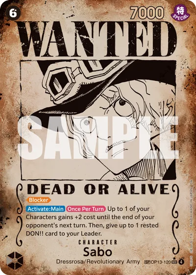 Sabo (120) (Wanted Poster)