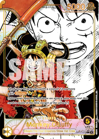 Monkey.D.Luffy (079) (Super Leader Alternate Art)