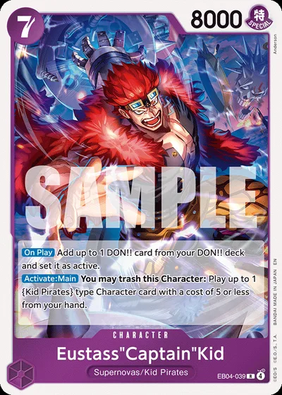 Eustass"Captain"Kid - EB04-039