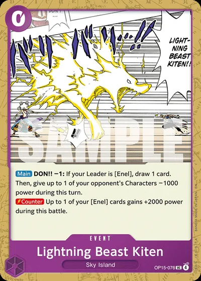 Lightning Beast Kiten (Dash Pack)