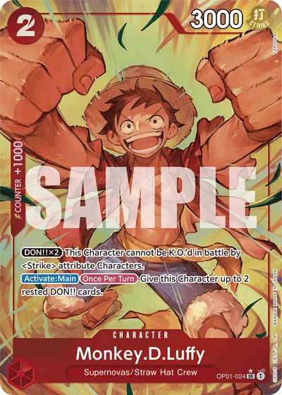 Monkey.D.Luffy (OP01-024) (Alternate Art)