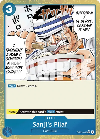 Sanji's Pilaf (Textured Foil)