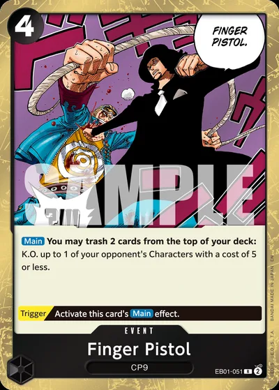Finger Pistol (Reprint)