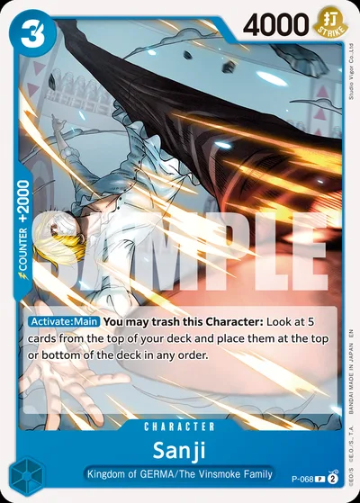 Sanji - P-068 (Reprint)