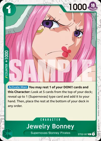 Jewelry Bonney - ST02-007 (Pirate Foil)