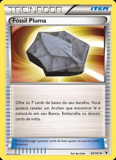 Fóssil Pluma