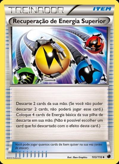 Recuperação de Energia Superior