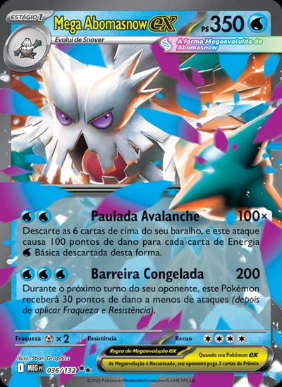 Mega Abomasnow ex