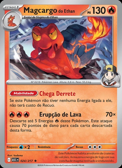 Magcargo do Ethan
