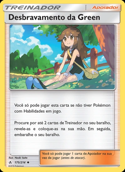 Desbravamento da Green