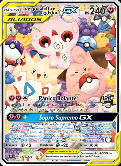 Togepi, Cleffa e Igglybuff GX