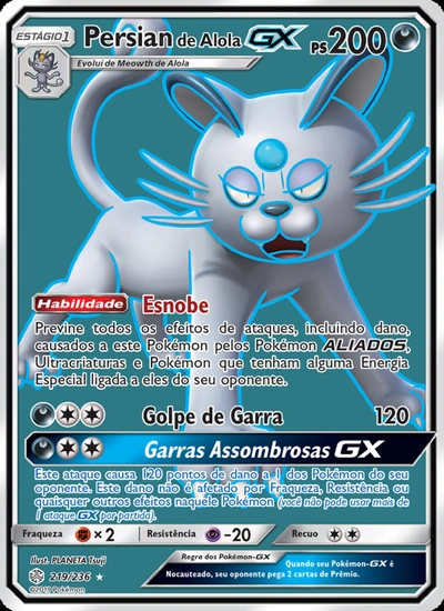 Persian de Alola GX