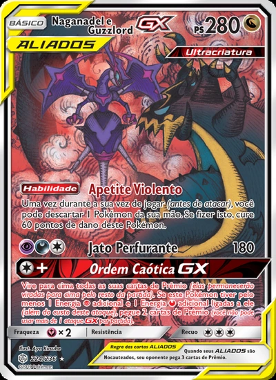 Naganadel e Guzzlord GX