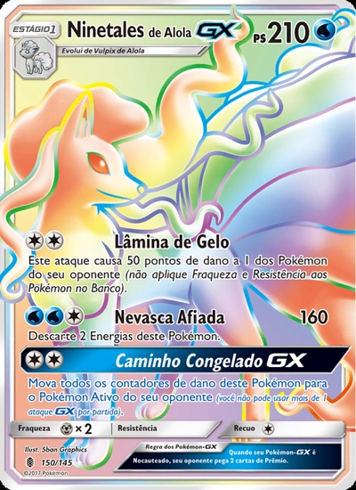 Ninetales de Alola GX