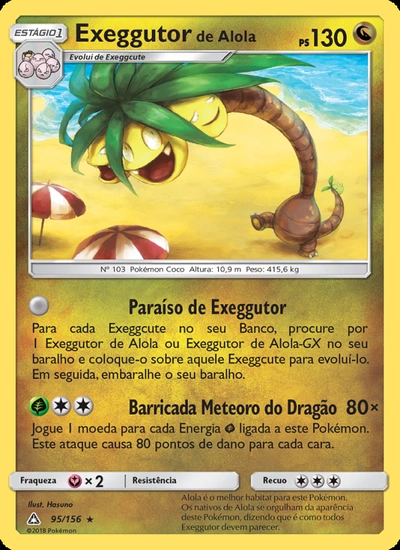 Exeggutor de Alola